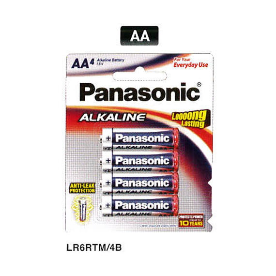 Panasonic LR6RTM/4B AA Battery