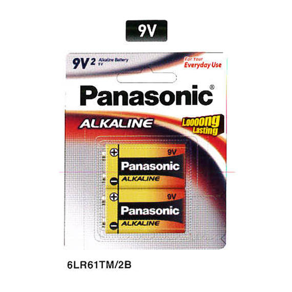 Panasonic 6LR61TM/2B 9V Battery