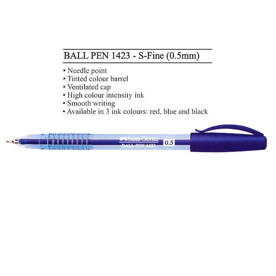 Faber-Castell 1423 0.5mm Ball Pen