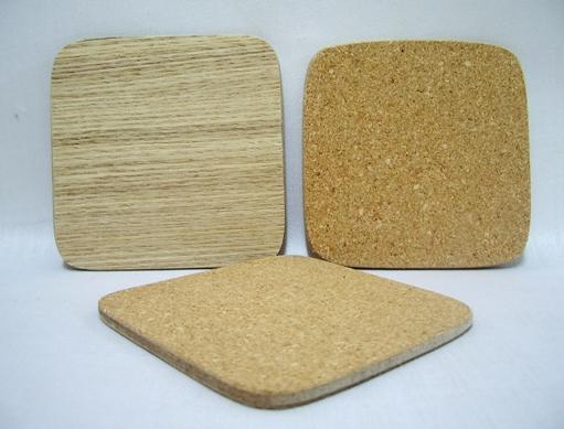 Ash Coaster With Cork