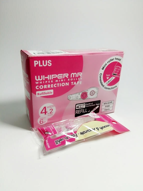 Plus Correction Tape Refill 4.2mmx6m