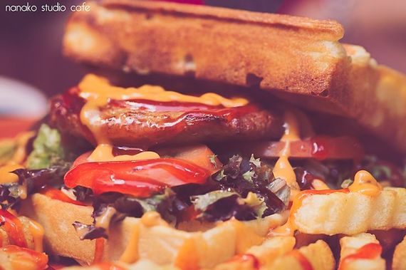 Special Burger Waffle