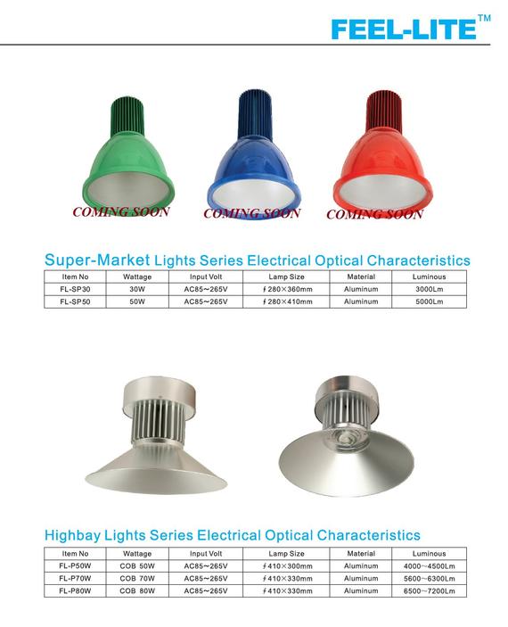 SUPER MARKET & HIGHBAY LIGHT