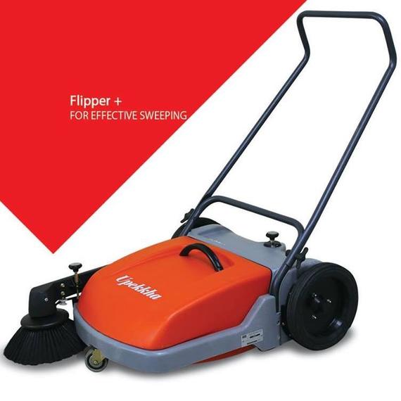 Mechanical Walk Behind Sweeper Flipper+