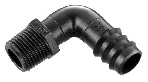 Male threaded elbow 90°