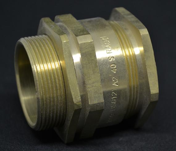 RADI A2-40S CABLE GLANDS WITH LOCKNUT