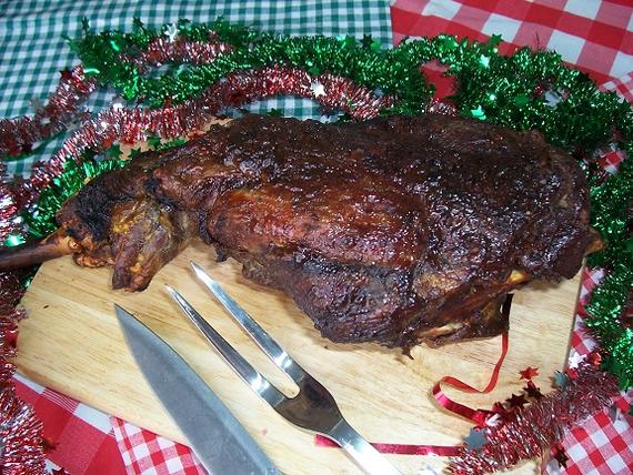 Roasted Lamb Leg