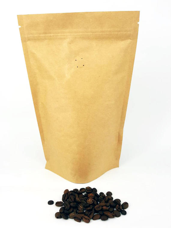 Paper Stand Up Pouch Coffe bag with valve