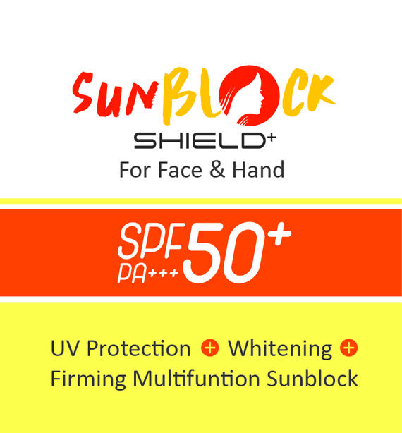 Sunblock SHIELD+ For face & hand