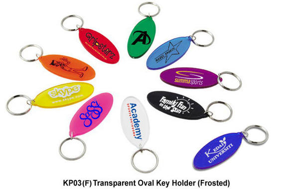 KP03(F) - Transparent Oval Key Holder