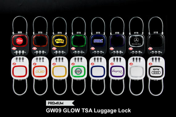 GW09 GLOW TSA Luggage Lock