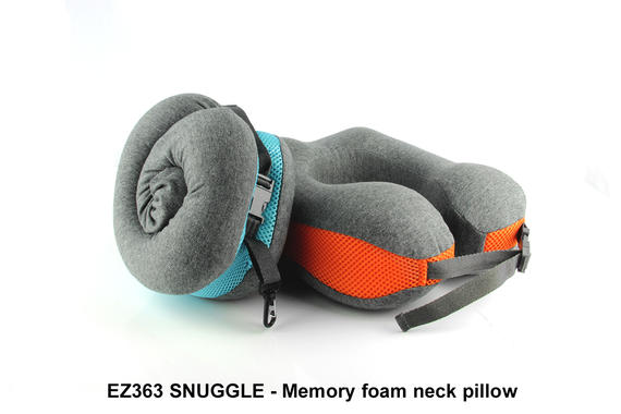 EZ363 SNUGGLE - Memory Foam Neck Pillow