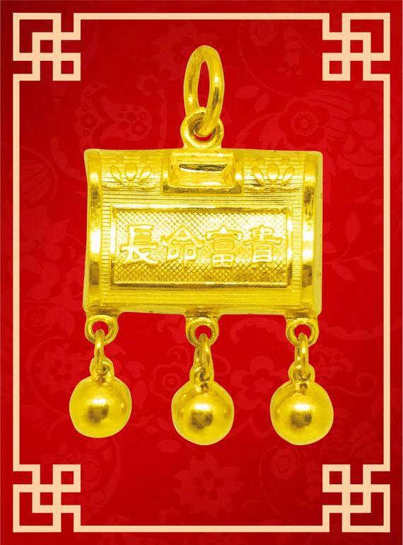 24K Gold Pendant