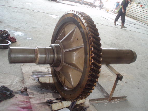 Repairing of Gearbox Main Drive Gear Shaft