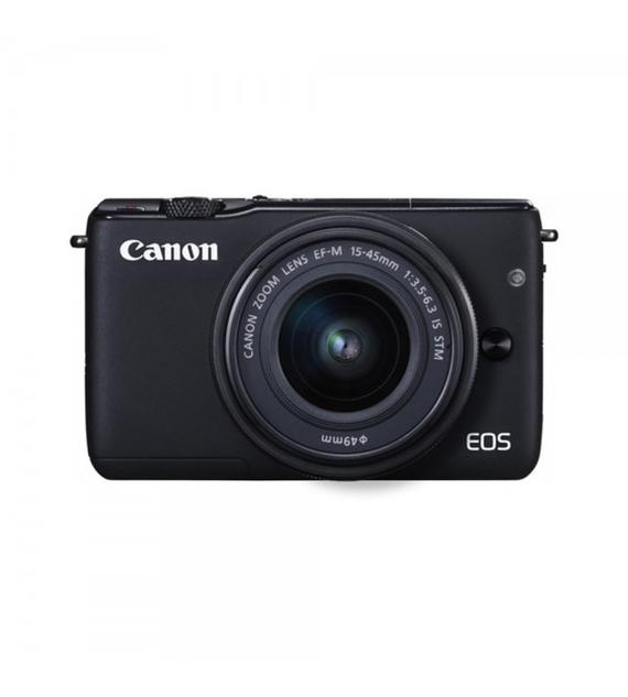 [CANON PROMO] CANON EOS M10 MIRRORLESS DIGITAL CAMERA WITH EF-M 15-45MM LENS (BLACK) (FREE 16GB MEMORY CARD + EXTRA CANON BATTERY & BAG TILL 31 JULY 2018) (CANON MALAYSIA)