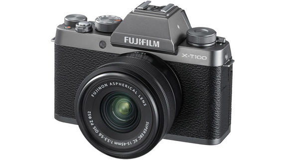 [NEW ARRIVAL] FUJIFILM X-T100 DIGITAL CAMERA WITH XC 15-45MM F/3.5-5.6 OIS PZ (DARK SILVER) (FREE 32GB MEMORY CARD) (FUJIFILM MALAYSIA)