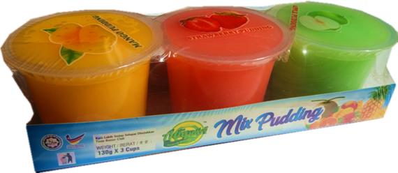 FRUIT PUDDING 3 N 1 120G