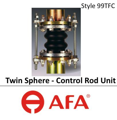 Flexible Joint - Twin Sphere Flange with Control Rod Unit Style 99SFC