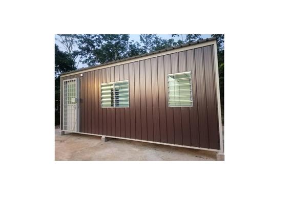 20ft cabin chalet brown