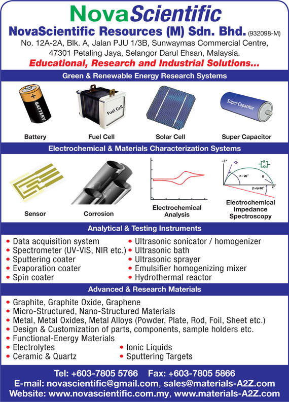 NOVASCIENTIFIC RESOURCES (M) SDN. BHD.