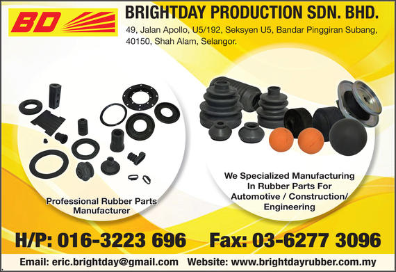 BRIGHTDAY PRODUCTION SDN. BHD.