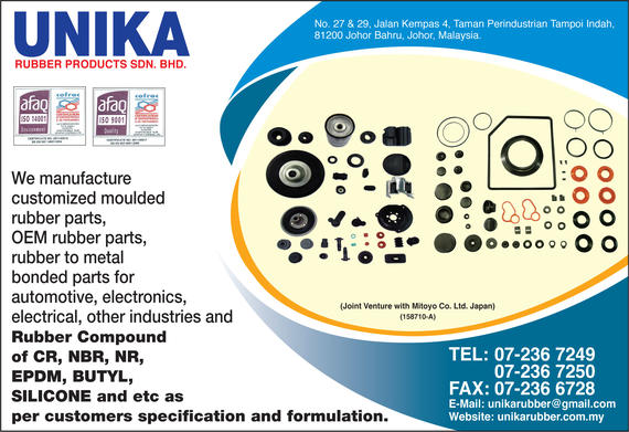 UNIKA RUBBER PRODUCTS SDN. BHD.