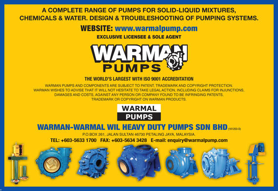 WARMAN-WARMAL WIL HEAVY DUTY PUMPS SDN. BHD.