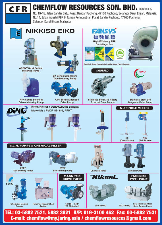 CHEMFLOW RESOURCES SDN. BHD.