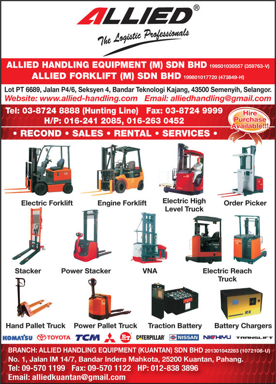 ALLIED HANDLING EQUIPMENT (M) SDN. BHD.