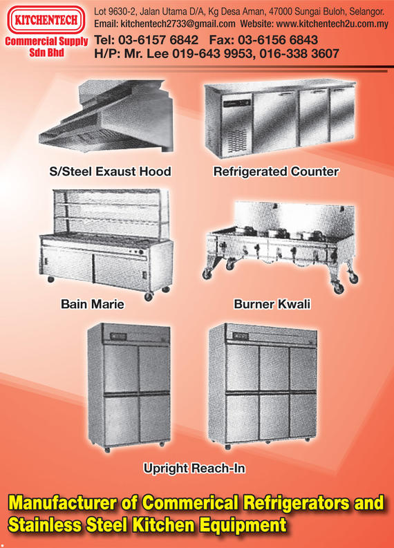 KITCHENTECH COMMERCIAL SUPPLY SDN. BHD.