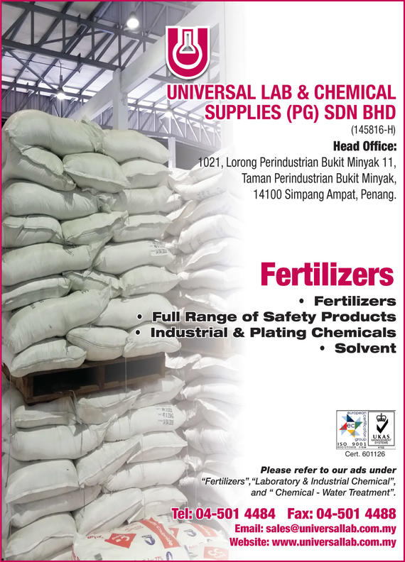 UNIVERSAL LAB & CHEMICAL SUPPLIES (PG) SDN. BHD.