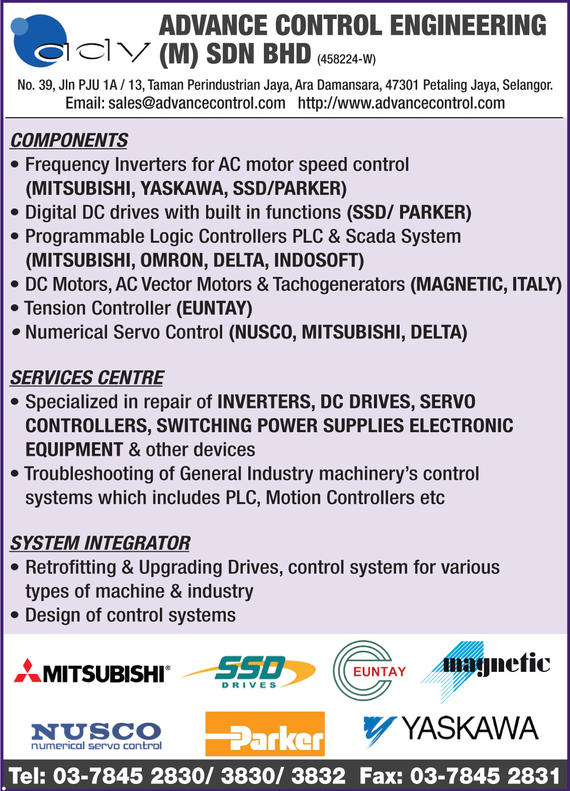 ADVANCE CONTROL ENGINEERING (M) SDN. BHD.