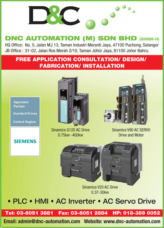 DNC AUTOMATION (M) SDN. BHD.