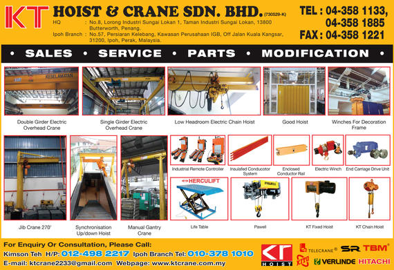 KT HOIST & CRANE SDN. BHD.