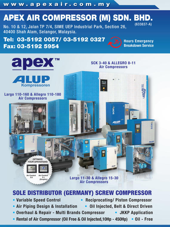 APEX AIR COMPRESSOR (M) SDN. BHD.