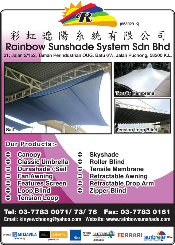 RAINBOW SUNSHADE SYSTEM SDN. BHD.