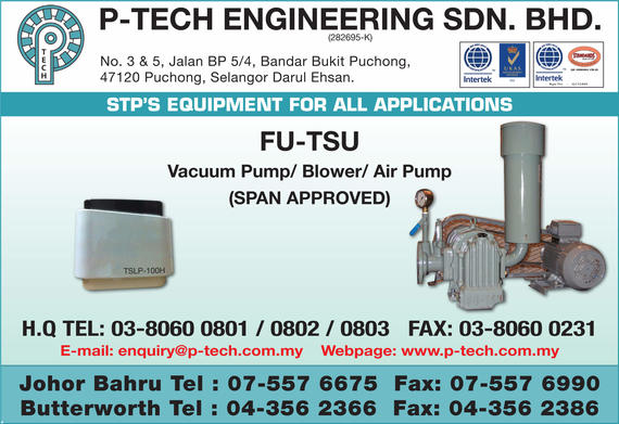 P-TECH ENGINEERING SDN. BHD.