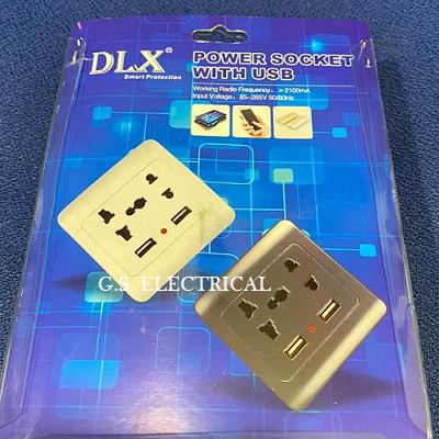 DLX 13A UNIVERSAL POWER SOCKET WITH USB