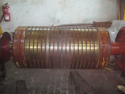 2. Overhaul Service High Voltage Motor -	 v. Complete Overhaul 1 x Unit 1500kW, 3.3 kV, 1484/744 RPM, Dual Speed Motor