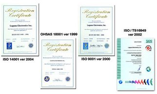 certifications