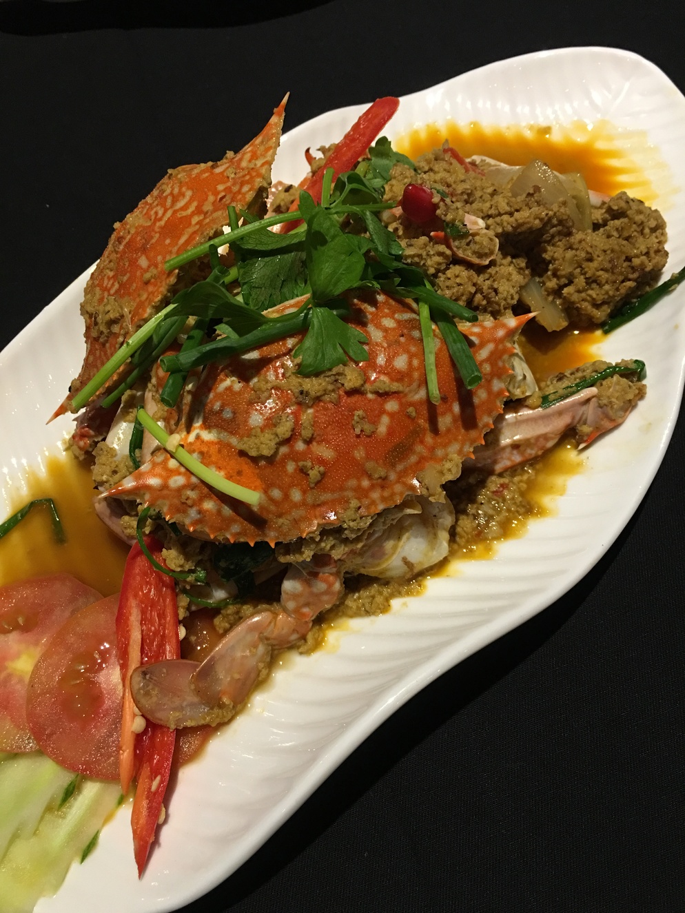 Thai Curry Crab