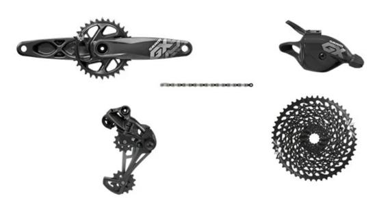 SRAM GX EAGLE GROUPSET [1x12], DUB, 170MM