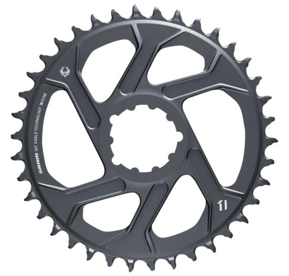 SRAM CHAIN RING X-SYNC 2 SL 36T DIRECT MOUNT 3MM OFFSET BOOST EAGLE LUNAR GREY