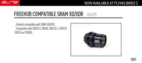 ELITE FREEHUB SRAM XD/XDR