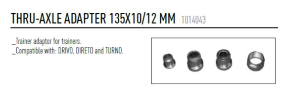 ELITE PIN AXLE ADAPTER 135X10 -135X12