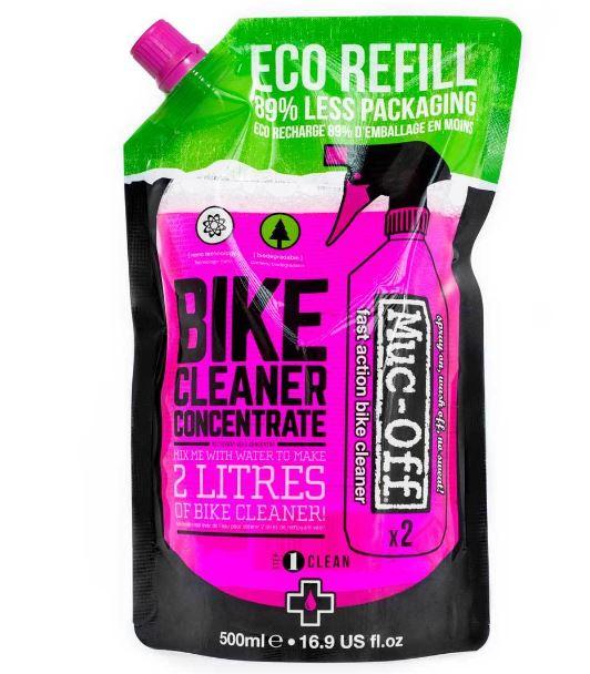 MUC-OFF NANO-TECH CYCLE CLEANER CONCENTRATE, 500ML POUCH