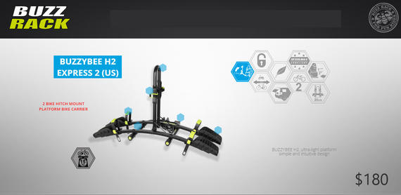 Bike Rack, Buzzy Bee H2
