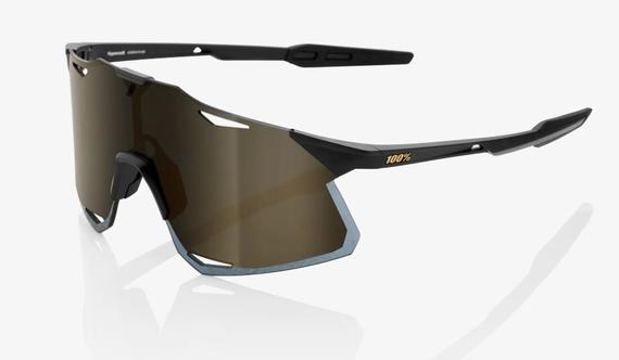 HYPERCRAFT - Matte Black – Soft Gold Mirror Lens