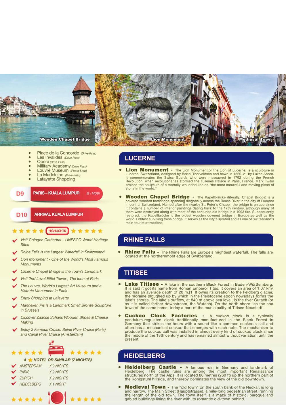 [10EGF ]10D7N  EUROPE LEGEND