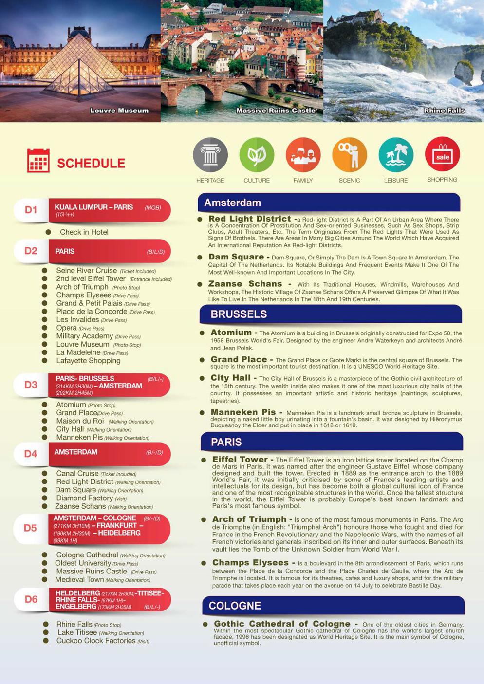 [8EPZ] 8D6N Europe Evergreen